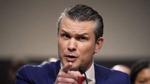 Bộ trưởng Quốc phòng Mỹ Pete Hegseth - Sputnik Việt Nam