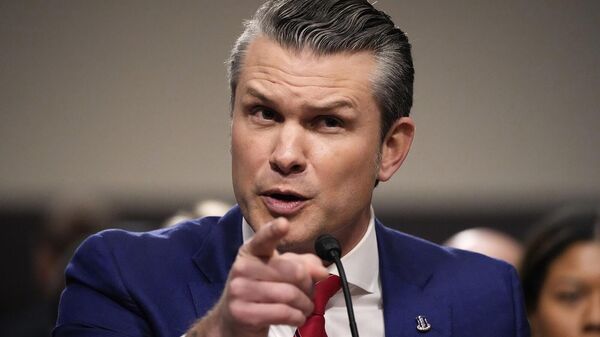 Bộ trưởng Quốc phòng Mỹ Pete Hegseth - Sputnik Việt Nam