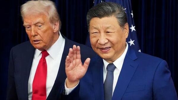 Ông Tập Cận Bình và Ông Trump - Sputnik Việt Nam