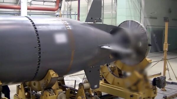 Tàu ngầm không người lái năng lượng hạt nhân Poseidon của Nga - Sputnik Việt Nam