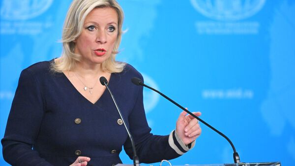 Đại diện chính thức của Bộ Ngoại giao Nga, bà Maria Zakharova - Sputnik Việt Nam