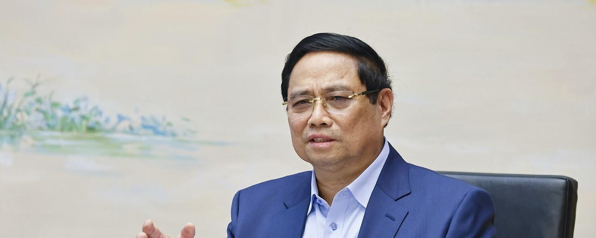 Thủ tướng Chính phủ Phạm Minh Chính, đại biểu Quốc hội TP Cần Thơ phát biểu - Sputnik Việt Nam, 1920, 04.11.2025
