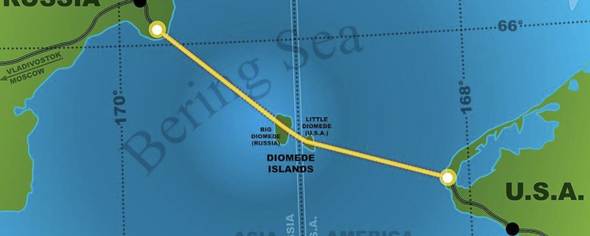 Đường hầm tiềm năng giữa Chukotka và Alaska Đường hầm tiềm năng giữa Chukotka và Alaska - Sputnik Việt Nam, 1920, 06.11.2025