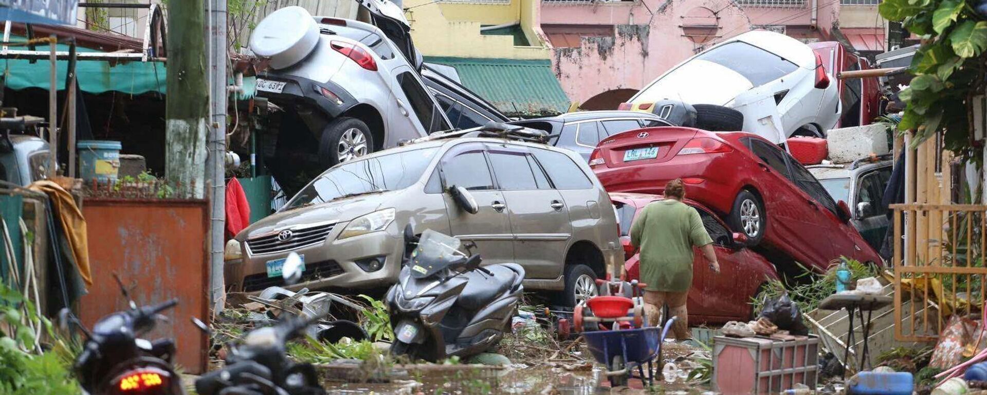 Hậu quả của cơn bão Kalmaegi ở Philippines - Sputnik Việt Nam, 1920, 05.11.2025