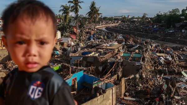 Hậu quả của cơn bão Kalmaegi ở Philippines - Sputnik Việt Nam