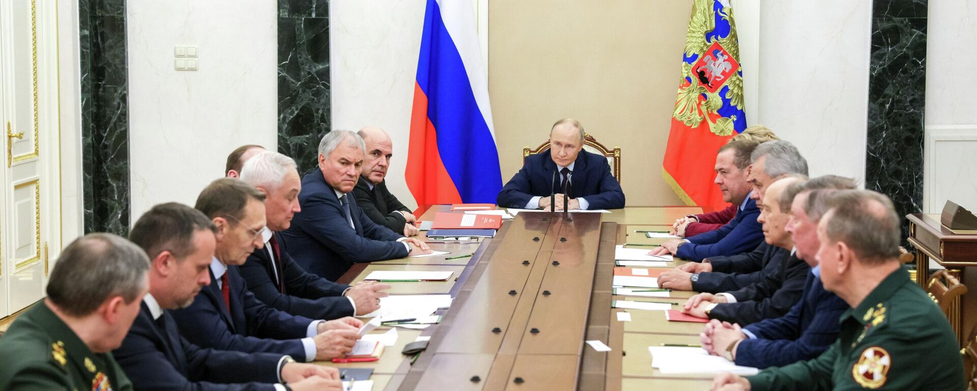 Tổng thống Vladimir Putin đã chủ trì cuộc họp của Hội đồng An ninh Nga - Sputnik Việt Nam, 1920, 05.11.2025