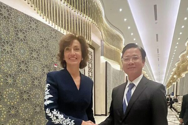 Thứ trưởng Ngô Lê Văn gặp Tổng Giám đốc UNESCO Audrey Azoulay - Sputnik Việt Nam