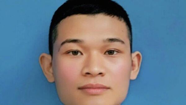 Hạ sĩ Vũ Văn Bình trước khi hy sinh - Sputnik Việt Nam