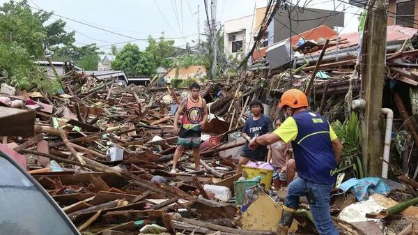 Hậu quả của cơn bão Kalmaegi ở Philippines - Sputnik Việt Nam