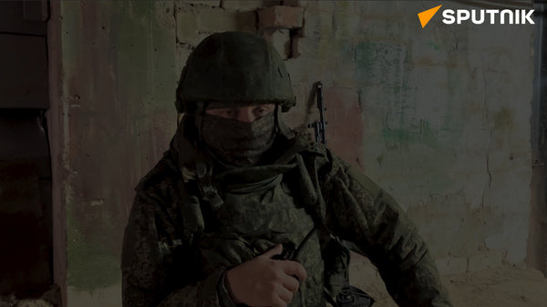 Một binh sĩ Nga báo cáo đã hoàn tất việc giải phóng khu vực phía tây Kupiansk - Sputnik Việt Nam