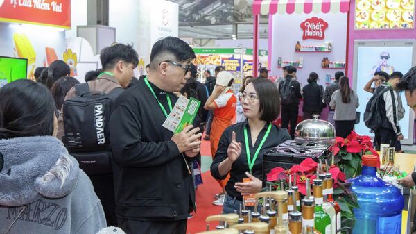 Một số hình ảnh tại Triển lãm quốc tế thực phẩm và đồ uống VietFood & Beverage & Propack 2025 - Sputnik Việt Nam