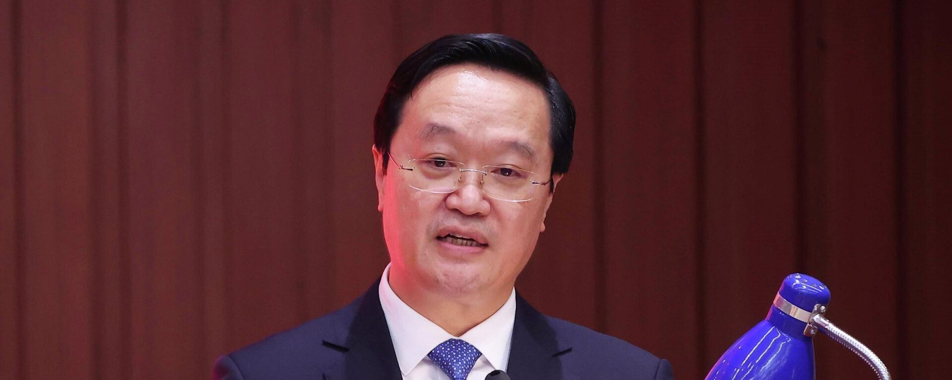 Tân Phó Bí thư Thành ủy Hà Nội Nguyễn Đức Trung phát biểu - Sputnik Việt Nam, 1920, 10.11.2025