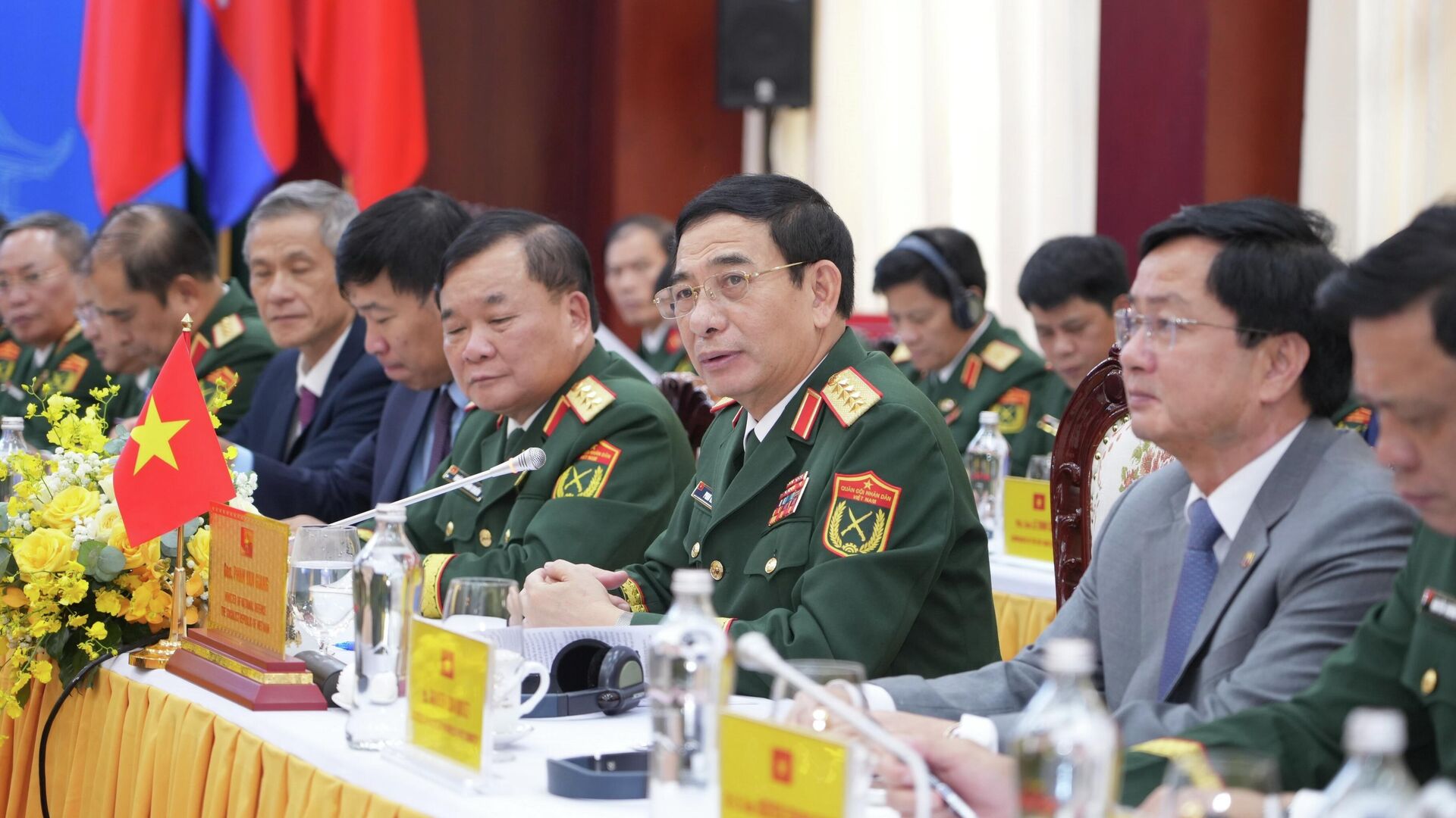 Đại tướng Phan Văn Giang, Bộ trưởng Bộ Quốc phòng phát biểu tại buổi Hội đàm - Sputnik Việt Nam, 1920, 13.11.2025