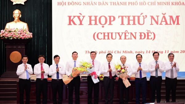 TP. Hồ Chí Minh bầu bổ sung 3 Phó Chủ tịch UBND Thành phố - Sputnik Việt Nam