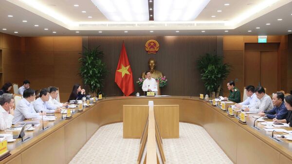 Phó Thủ tướng Hồ Đức Phớc chủ trì cuộc họp tái cơ cấu Tập đoàn PVN - Sputnik Việt Nam