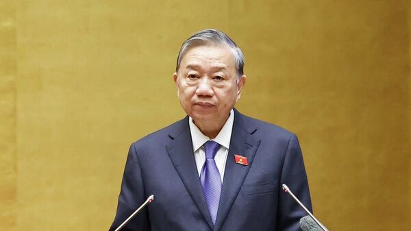 Tổng Bí thư Tô Lâm phát biểu chỉ đạo Hội nghị - Sputnik Việt Nam