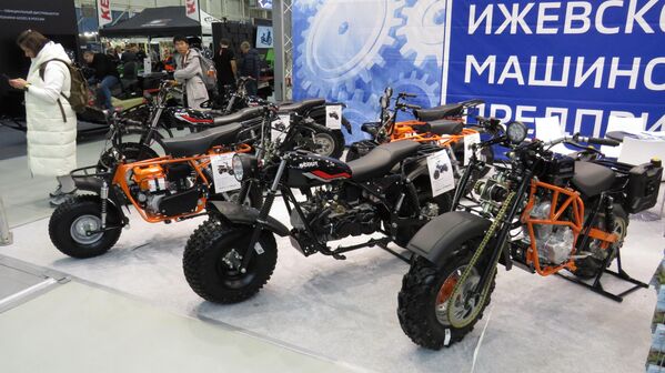 Dòng xe máy địa hình SCOUT của công ty chế tạo máy IZHTECHMASH (thành phố Izhevsk, Cộng hòa Udmurt) - Sputnik Việt Nam