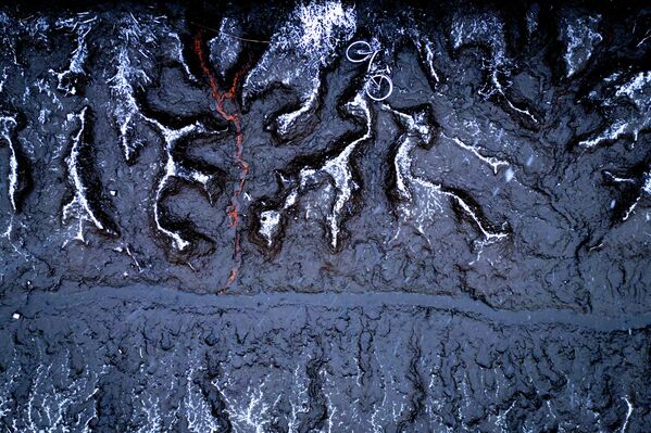 Bike Tides – tác phẩm của nhiếp ảnh gia Bỉ Sam Mannaerts, giải nhất hạng mục Nature of &quot;De Lage Landen&quot;, cuộc thi Nature Photographer of the Year 2025 - Sputnik Việt Nam