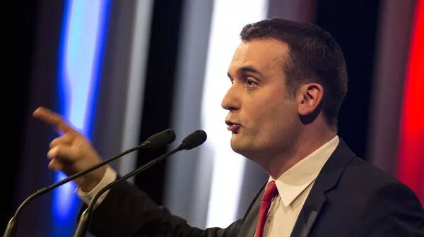 Ông Florian Philippot lãnh đạo đảng cánh hữu Những người yêu nước của Pháp - Sputnik Việt Nam