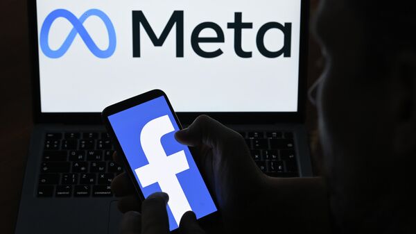 Logo Facebook và Meta - Sputnik Việt Nam