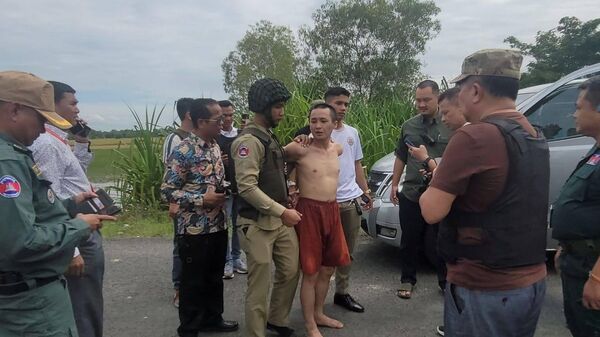 Một phạm nhân trong nhóm bị bắt vào trưa 18/11 - Sputnik Việt Nam