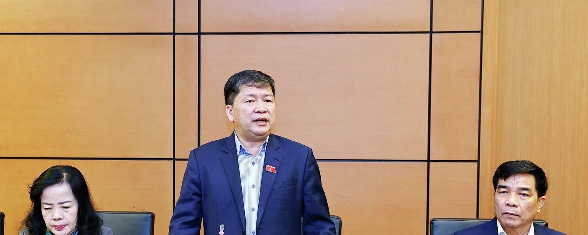 Đại biểu Quốc hội TP Đà Nẵng Tạ Văn Hạ phát biểu - Sputnik Việt Nam, 1920, 19.11.2025