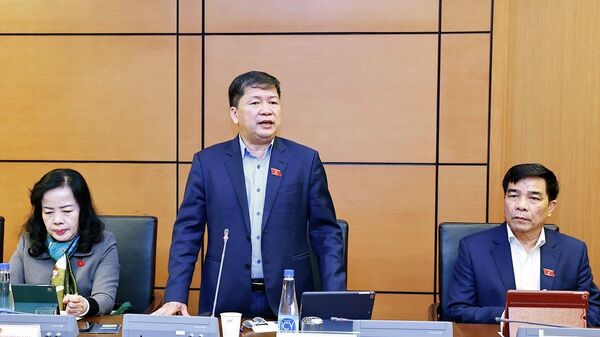 Đại biểu Quốc hội TP Đà Nẵng Tạ Văn Hạ phát biểu - Sputnik Việt Nam