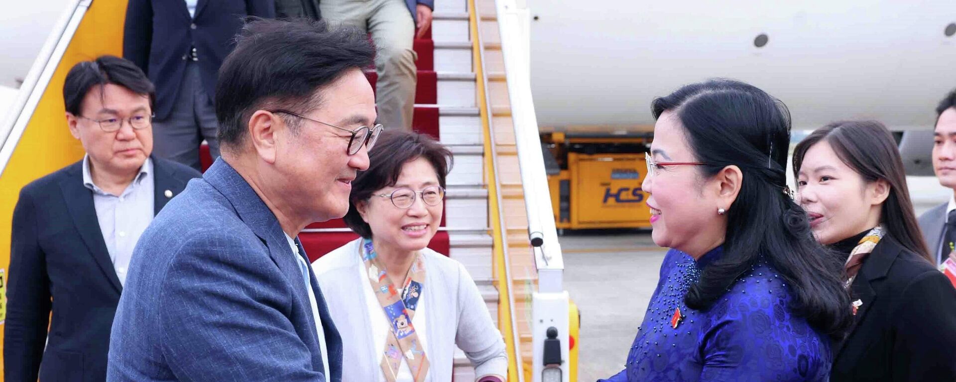 Chủ tịch Quốc hội Hàn Quốc đến Hà Nội, bắt đầu thăm chính thức Việt Nam  - Sputnik Việt Nam, 1920, 20.11.2025