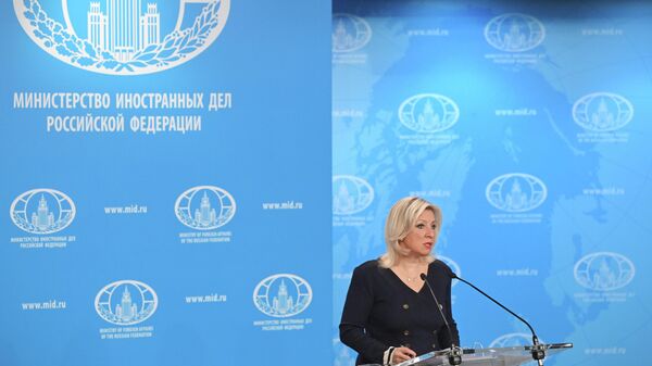 Đại diện chính thức của Bộ Ngoại giao Nga, bà Maria Zakharova - Sputnik Việt Nam