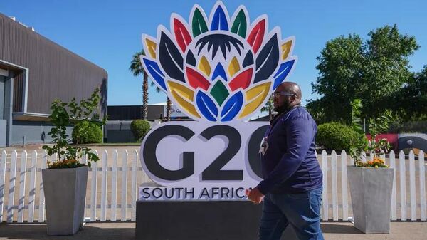 Khai mạc Hội nghị thượng đỉnh các nhà lãnh đạo G20 tại Johannesburg, Nam Phi, ngày 22 tháng 11 năm 2025 - Sputnik Việt Nam