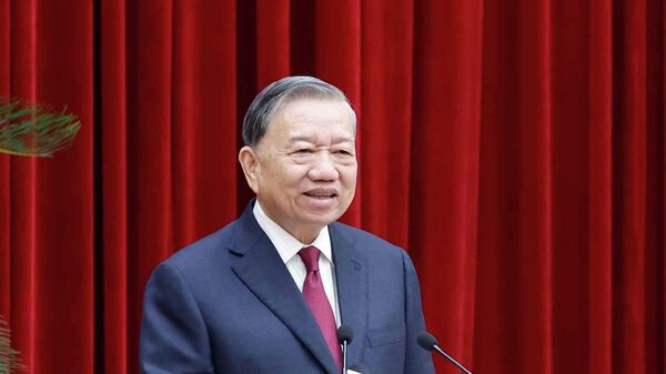 Tổng Bí thư Tô Lâm phát biểu - Sputnik Việt Nam