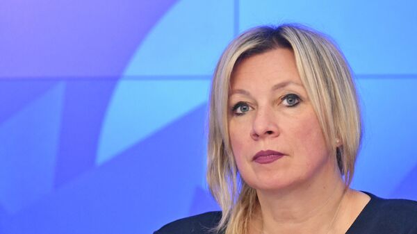Đại diện chính thức của Bộ Ngoại giao Nga, bà Maria Zakharova - Sputnik Việt Nam