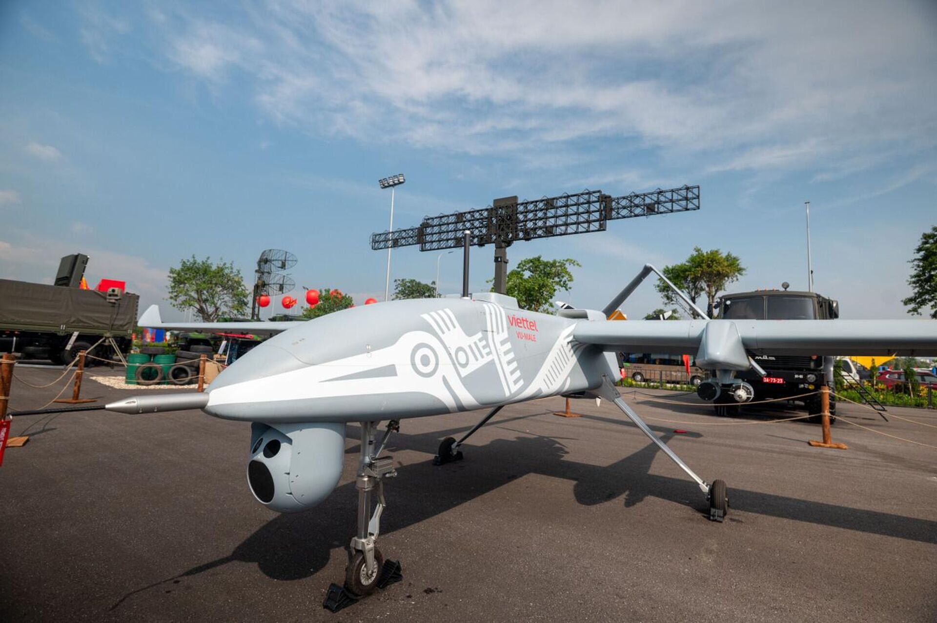 UAV do Tập đoàn Công nghiệp - Viễn thông Quân đội (Viettel) nghiên cứu và phát triển. - Sputnik Việt Nam, 1920, 25.11.2025