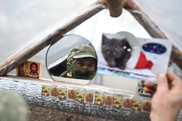 Điểm quan sát không phận của quân đội Nga tại hướng Krasnyi Lyman trong Chiến dịch quân sự đặc biệt - Sputnik Việt Nam