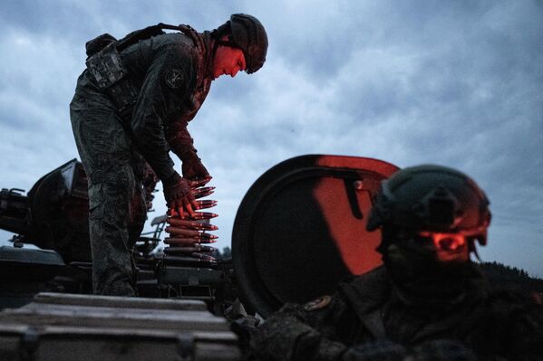 Điểm quan sát không phận của quân đội Nga tại hướng Krasnyi Lyman trong Chiến dịch quân sự đặc biệt - Sputnik Việt Nam