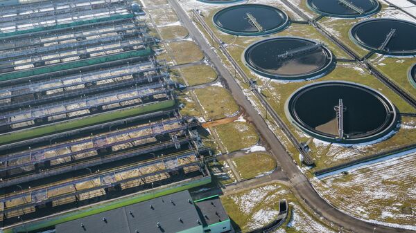 Nhìn từ trên xuống nhà máy xử lý - Sputnik Việt Nam