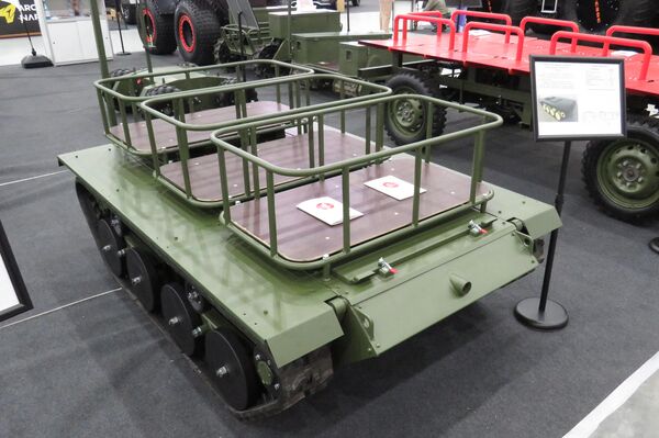 Xe kéo bánh xích hạng nặng Chihuan. Có thể chở tới 700 kg hàng hóa. - Sputnik Việt Nam