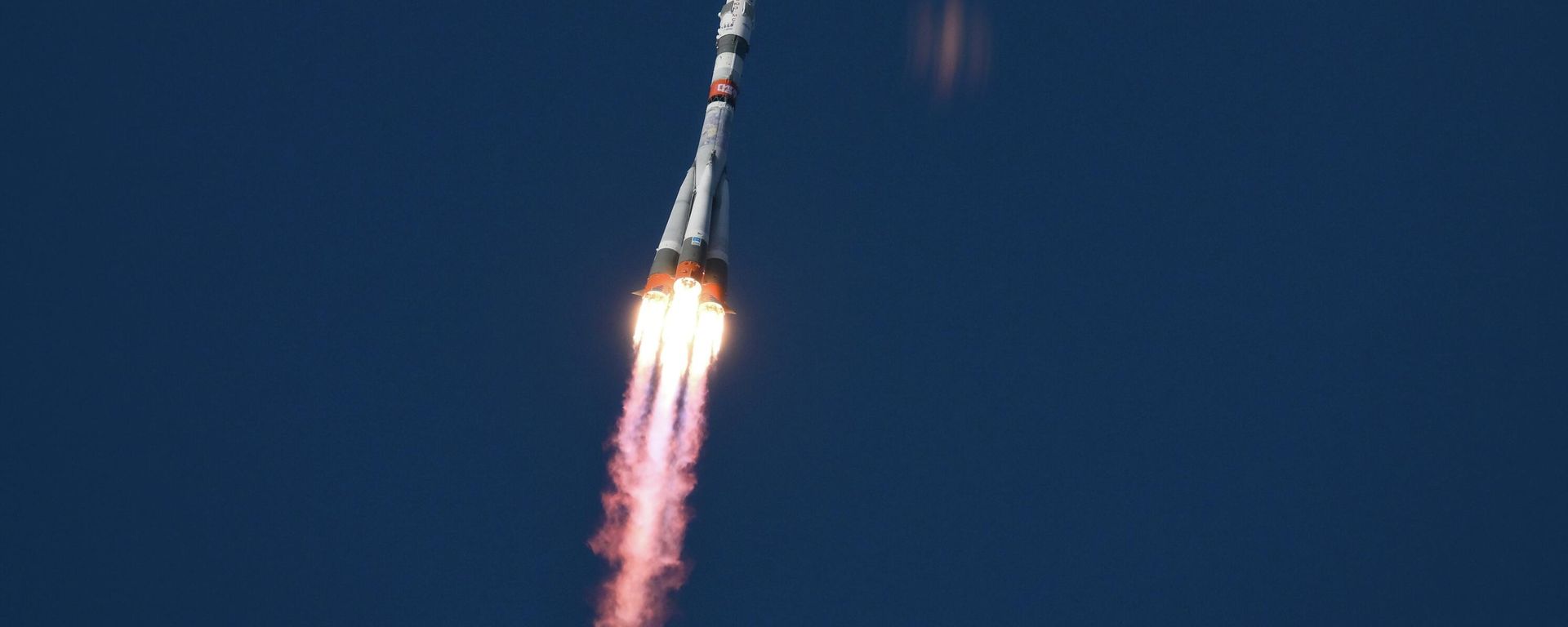 Lễ phóng tàu vũ trụ có người lái Soyuz MS-28 từ Sân bay vũ trụ Baikonur - Sputnik Việt Nam, 1920, 21.08.2026