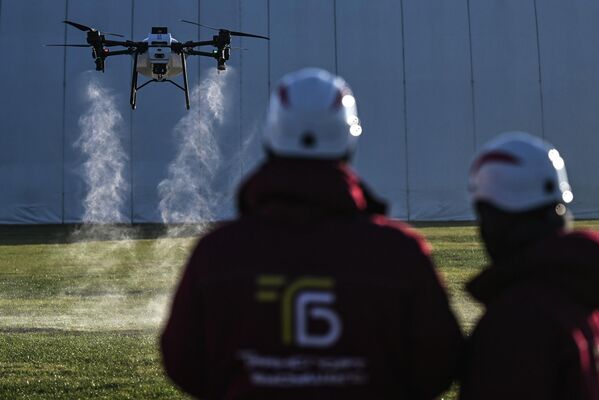 Thử nghiệm UAV tại Trung tâm Khoa học – Sản xuất “Hệ thống Hàng không không người lái” ở Tolyatti - Sputnik Việt Nam