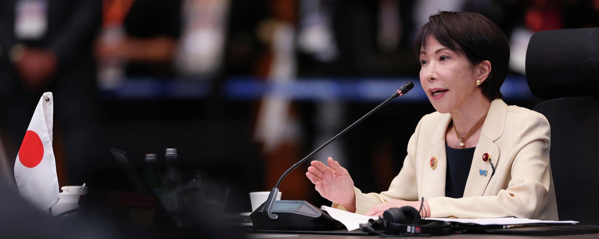 Thủ tướng Nhật Bản Sanae Takaichi  - Sputnik Việt Nam, 1920, 28.11.2025