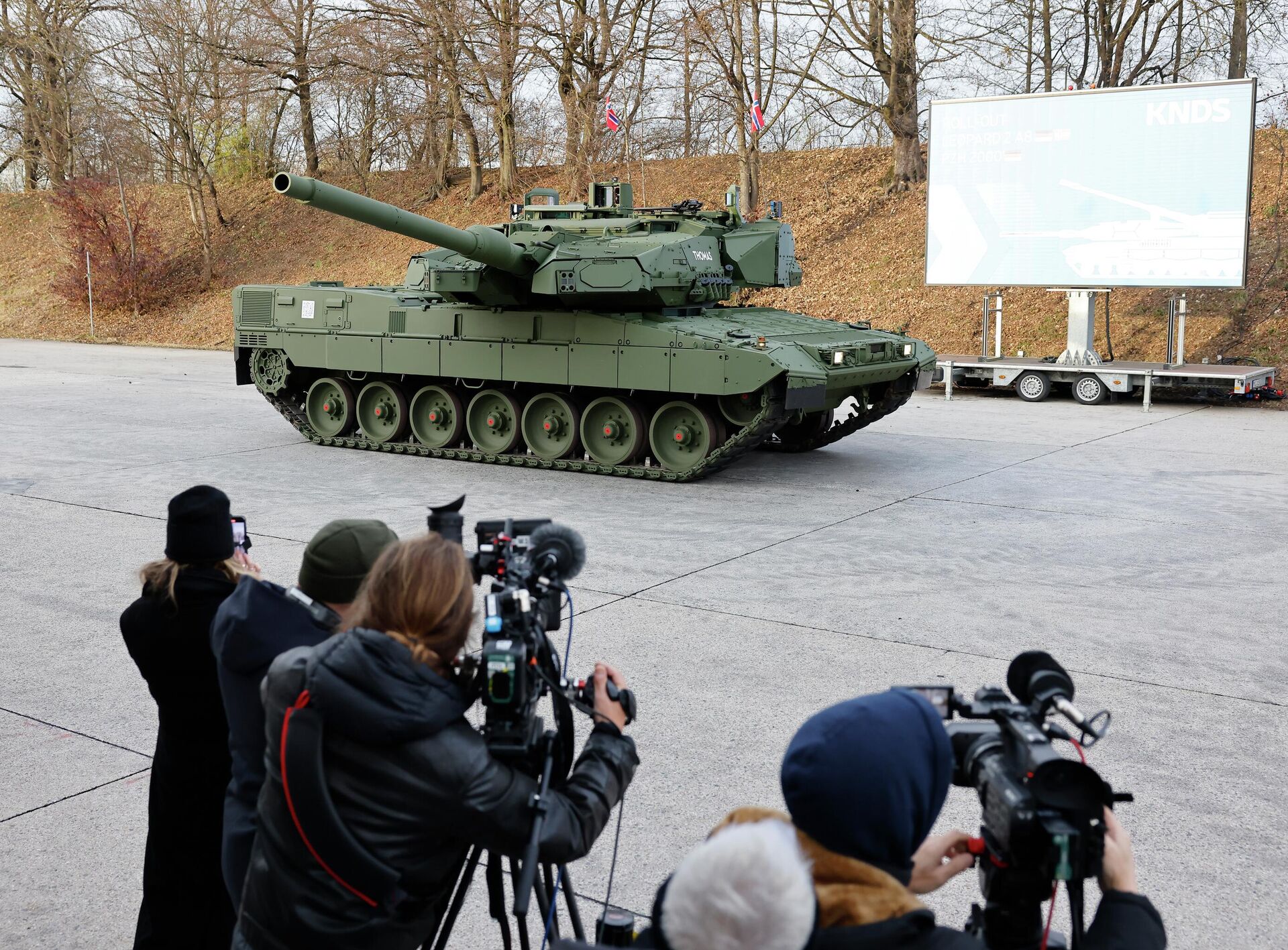 Xe tăng Leopard 2A8 Xe tăng Leopard 2A8 - Sputnik Việt Nam, 1920, 01.12.2025