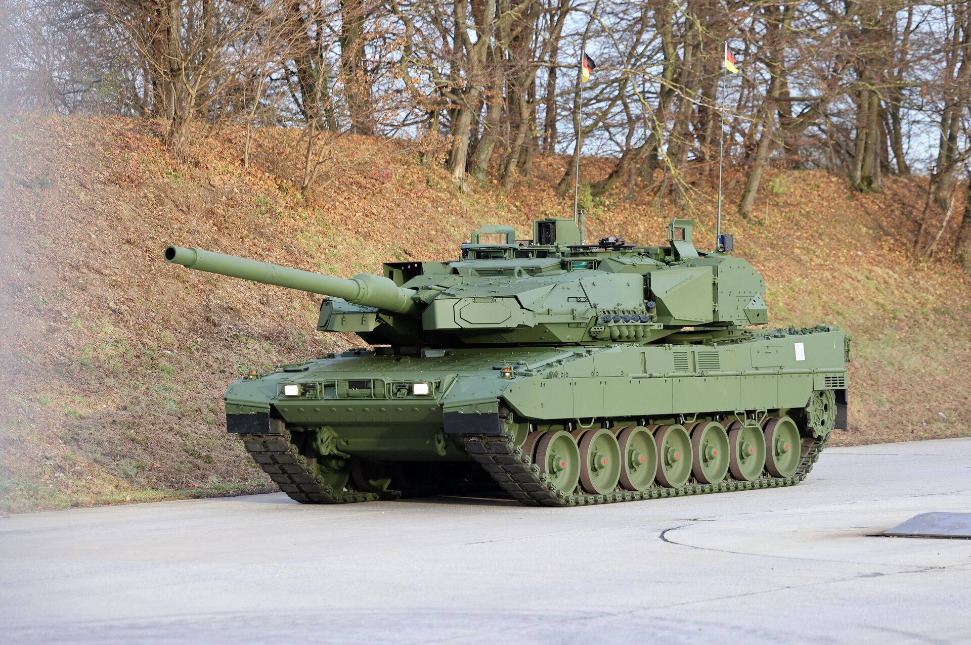 Xe tăng Leopard 2A8 Xe tăng Leopard 2A8 - Sputnik Việt Nam, 1920, 01.12.2025
