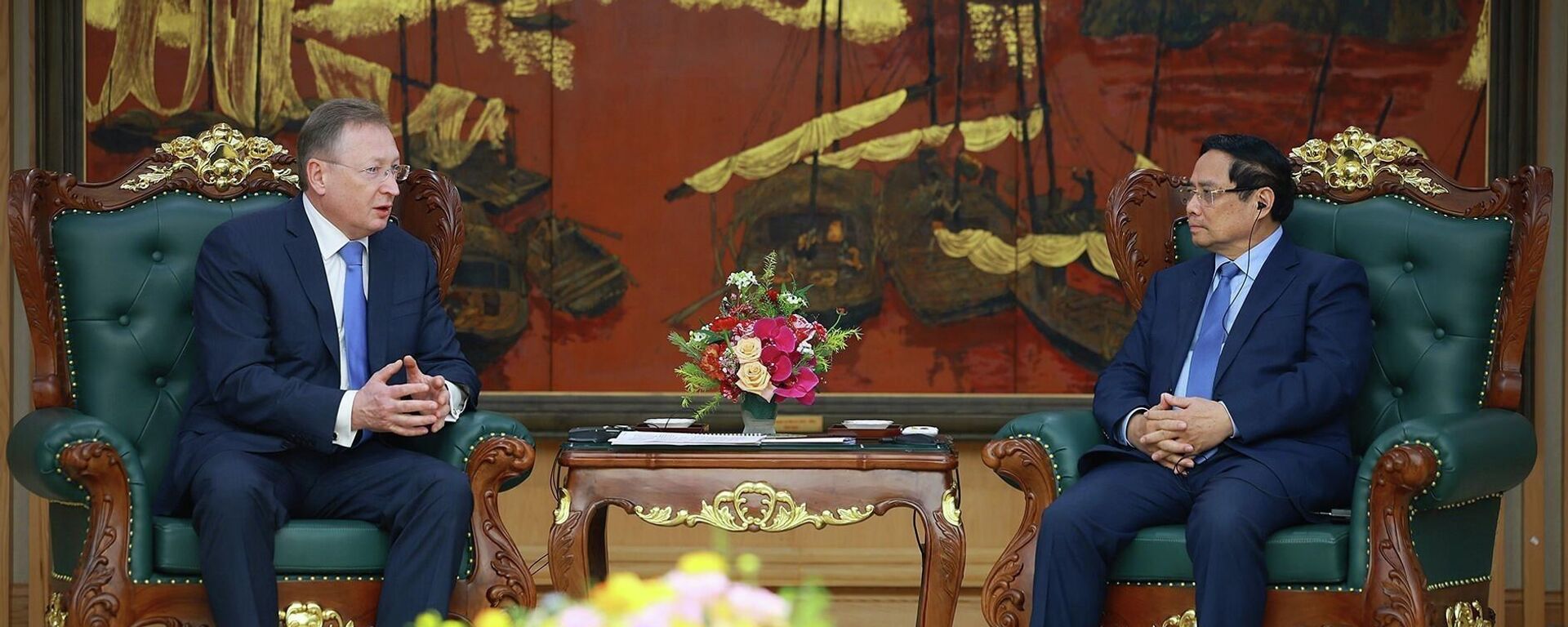 Thủ tướng Phạm Minh Chính tiếp ông Sergei Kudryashov, Tổng Giám đốc Tập đoàn Zarubezhneft (Liên bang Nga) - Sputnik Việt Nam, 1920, 01.12.2025