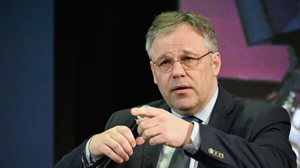 Đại sứ phụ trách nhiệm vụ đặc biệt của Bộ Ngoại giao Liên bang Nga về các tội ác của chế độ Kiev, ông Rodion Miroshnik - Sputnik Việt Nam