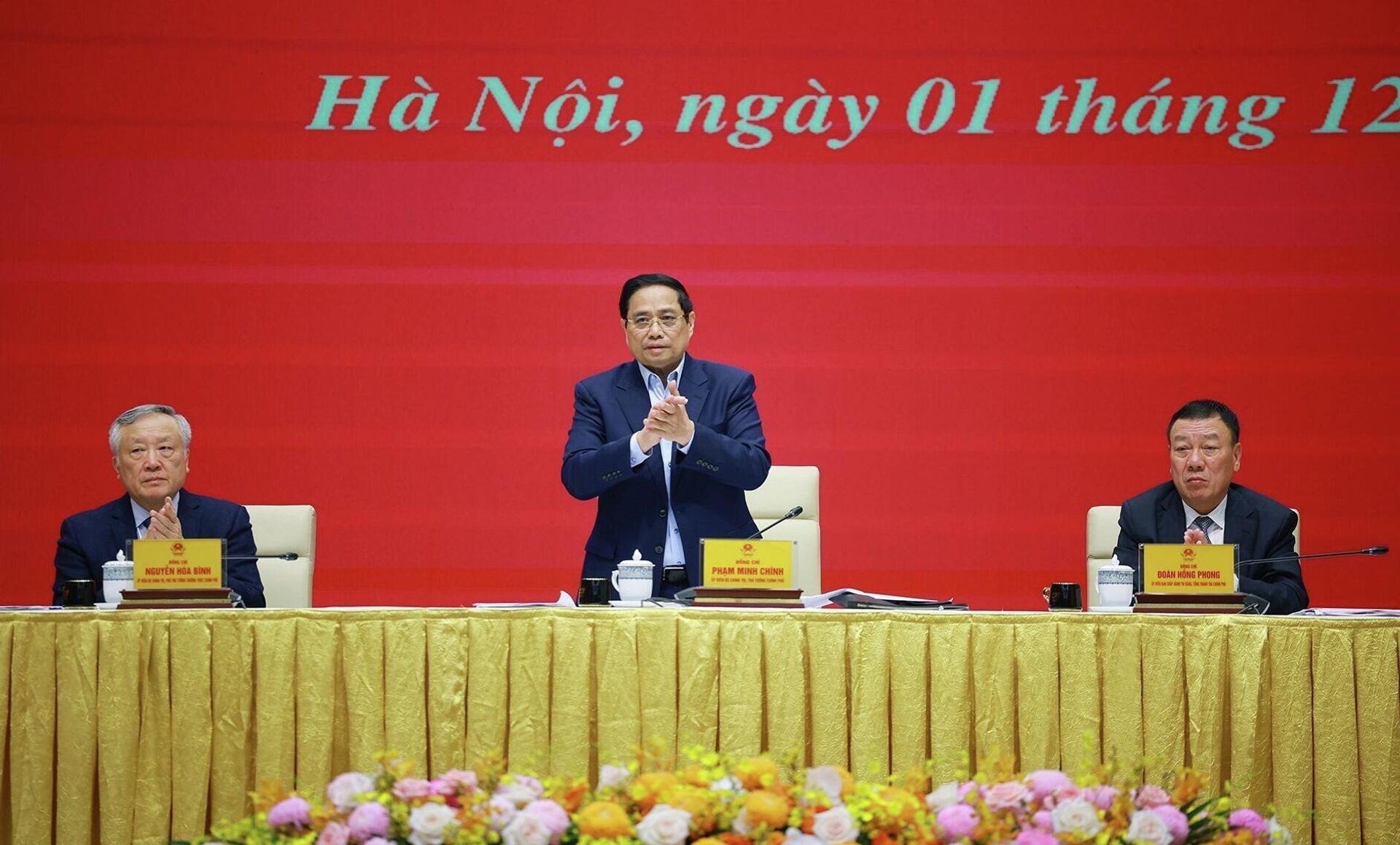 Thủ tướng Phạm Minh Chính chủ trì Hội nghị của Đảng uỷ Chính phủ tổng kết công tác phòng, chống tham nhũng, lãng phí, tiêu cực - Sputnik Việt Nam, 1920, 01.12.2025