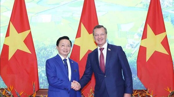 Phó Thủ tướng Trần Hồng Hà tiếp Phó Chủ tịch thứ nhất Hội đồng Liên bang Nga - Sputnik Việt Nam