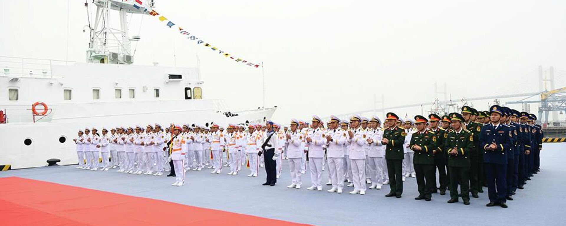 Quang cảnh buổi lễ. - Sputnik Việt Nam, 1920, 02.12.2025