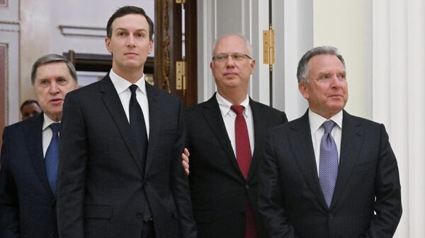 Tổng thống Nga Putin tiếp Đặc phái viên của Tổng thống Hoa Kỳ Witkoff trong Điện Kremlin - Sputnik Việt Nam