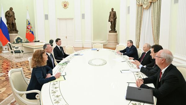 Tổng thống Vladimir Putin gặp Đặc phái viên Steven Witkoff - Sputnik Việt Nam