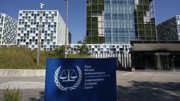 Bên ngoài Tòa án Hình sự Quốc tế ở The Hague, Hà Lan - Sputnik Việt Nam
